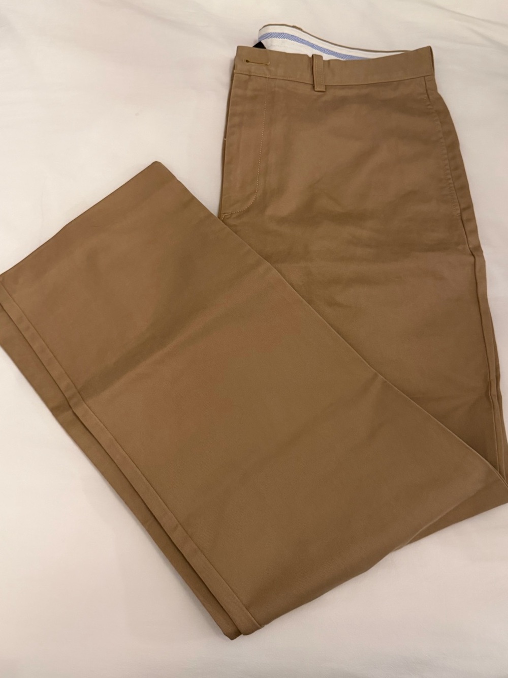 J. Crew Straight-Leg Chino Pants in Khaki